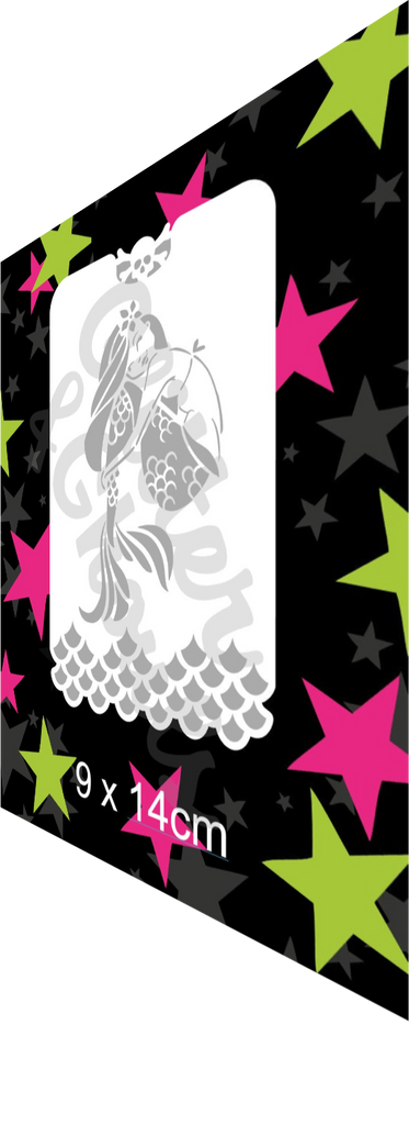 564 - Mermaid Tattoo Kid's size