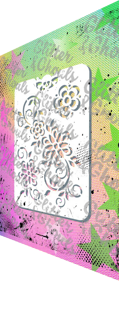 125 - Floral Border