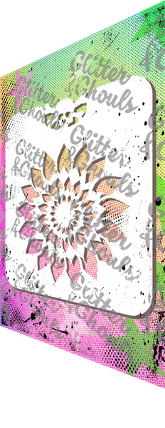 052 f - Sunflower Mandala