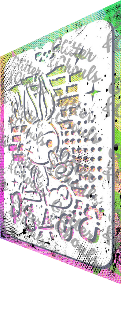 153 f - Sleevoo - Peace Bunny