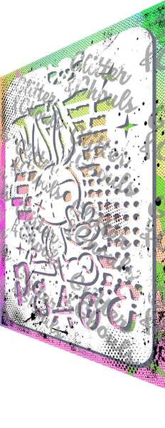 153 f - Sleevoo - Peace Bunny