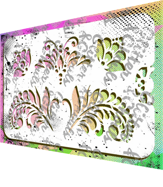 085 f - Flourish Butterfly Elements