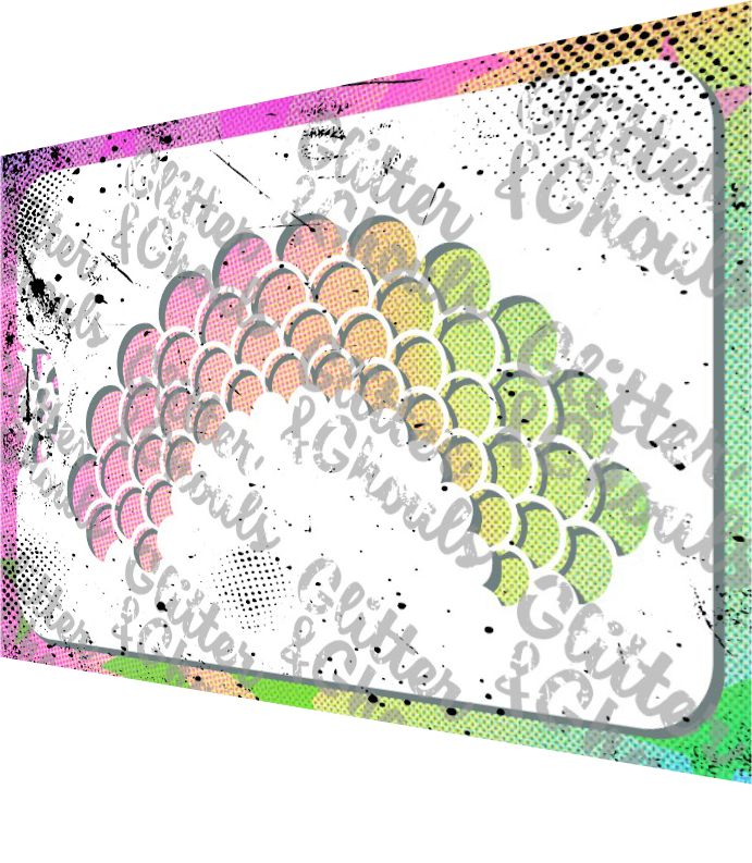 998 - mermaid scales arch large