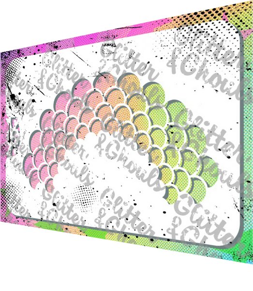 998 - mermaid scales arch large
