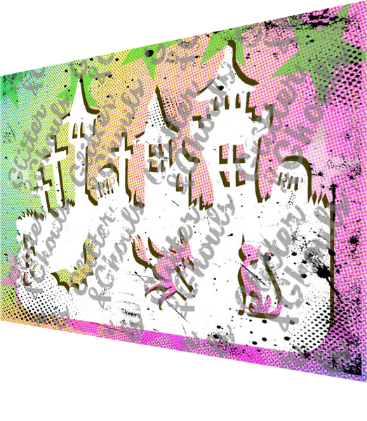 077 f - Halloween Skyline