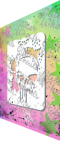 071 f - Melting Skull