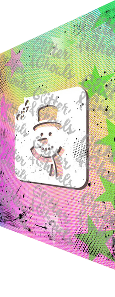 168 F - Christmas - Snowman mini