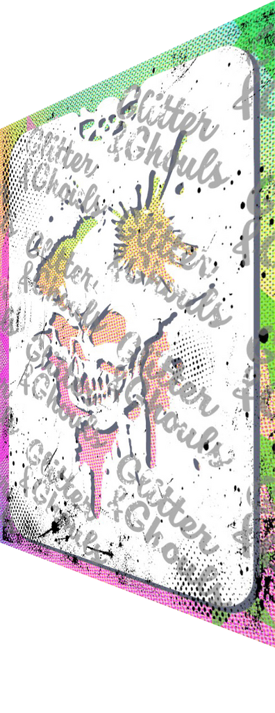 174 f - Sleevoo - Splatter Skull