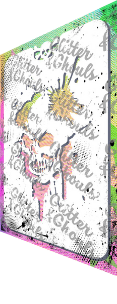 174 f - Sleevoo - Splatter Skull