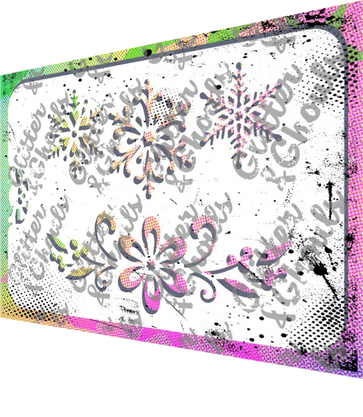 178 F - Snowflake & Flourish Crown