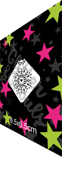 298 - Snowflake Heart Mini