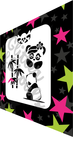 516 - Panda Stencil