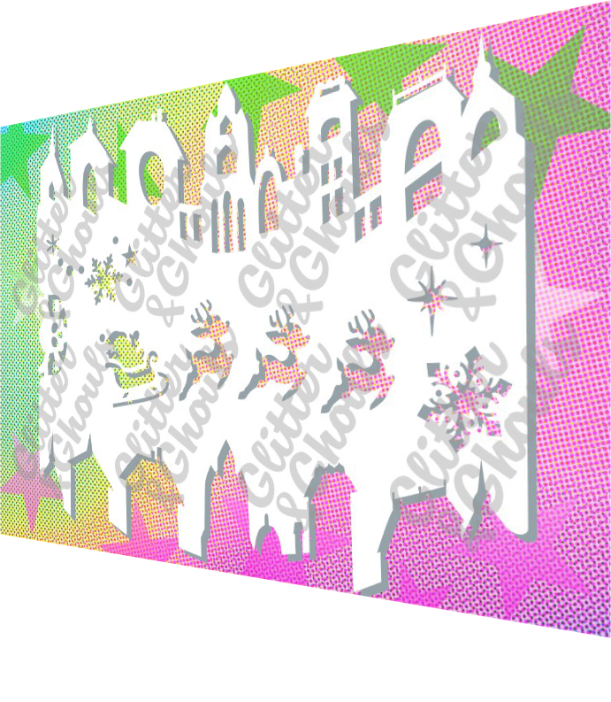 835 - Christmas Skyline