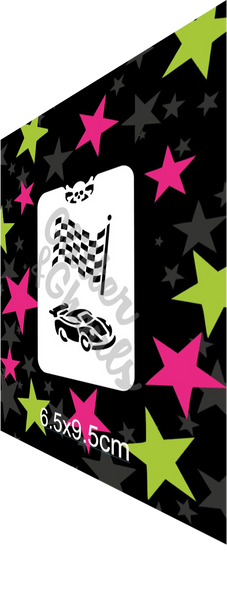 022 - Race Car & Flag