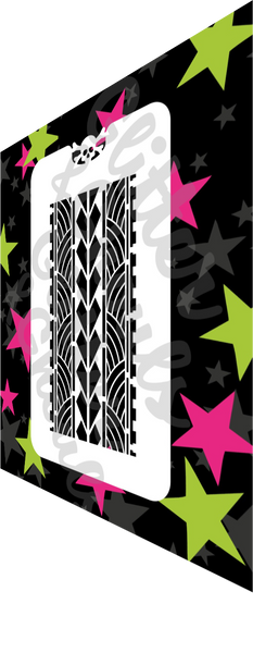 264 f - Spearhead & Waves Wrap